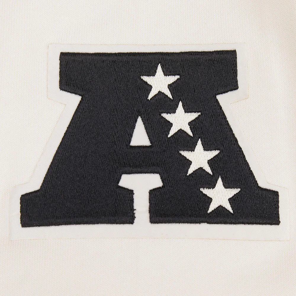 NFL LAS VEGAS RAIDERS MODERN ORIGINALS MEN'S FLC CREWNECK (EGGSHELL) - Image 6