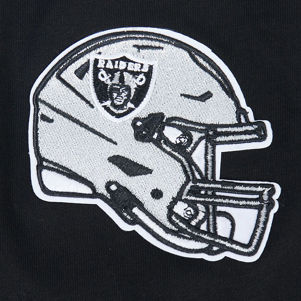 NFL LAS VEGAS RAIDERS CITY ARCH MEN'S FLC PO HOODIE (BLACK) - Image 10
