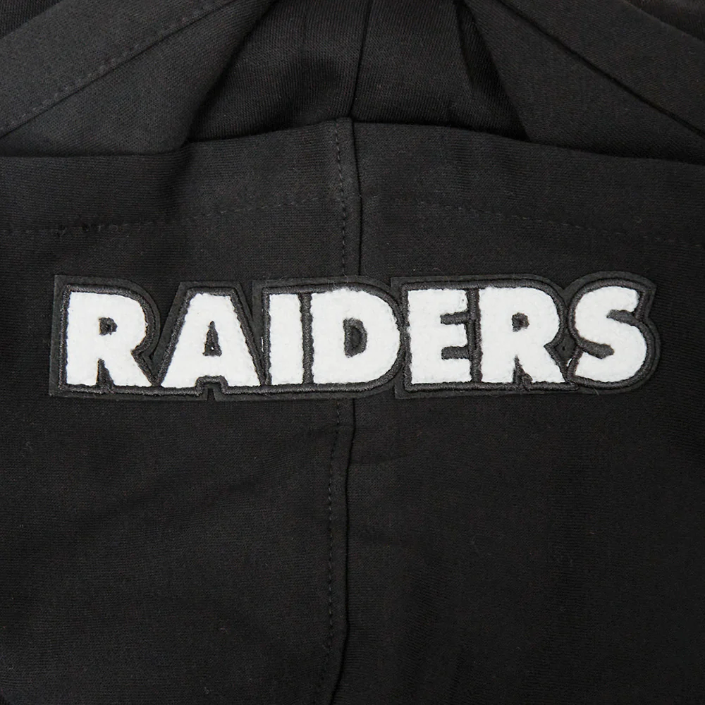NFL LAS VEGAS RAIDERS CLASSIC BIG BOYS FLEECE PULLOVER HOODIE (BLACK) - Image 14