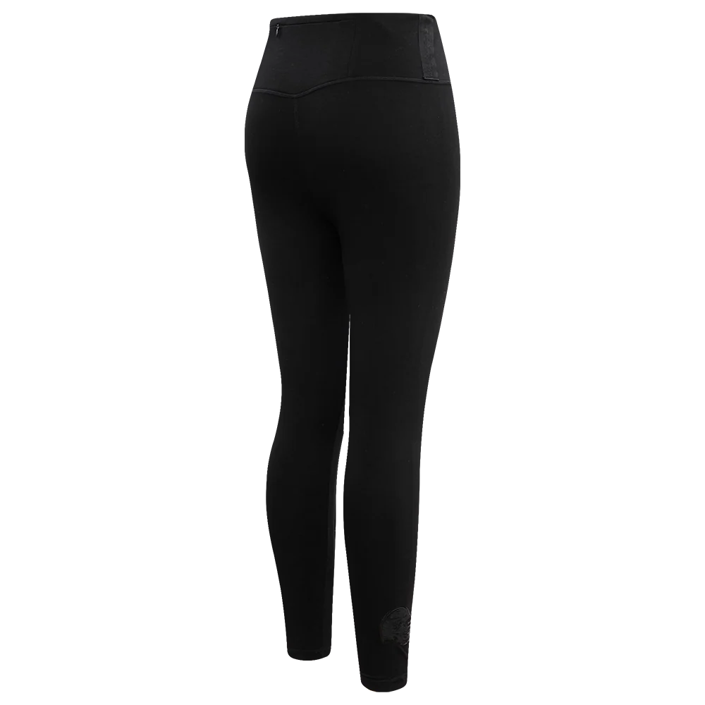 NFL LAS VEGAS RAIDERS TRIPLE BLACK WOMEN'S JERSEY LEGGING (TRIPLE BLACK WOMEN'S) - Image 4
