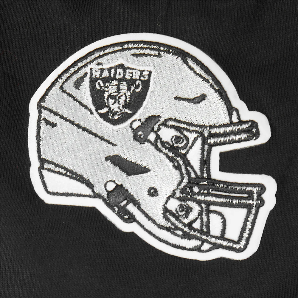 NFL LAS VEGAS RAIDERS CLASSIC LITTLE BOYS SHORT SLEEVE TEE (BLACK) - Image 6