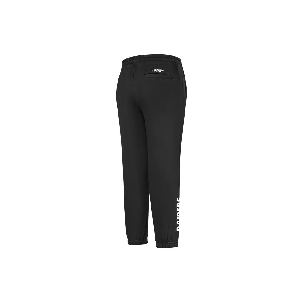 NFL LAS VEGAS RAIDERS CLASSIC LITTLE BOYS FLC SWEATPANT (BLACK) - Image 8