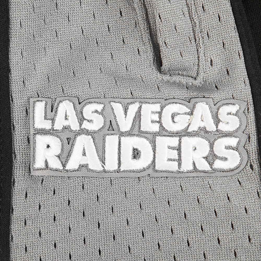 NFL LAS VEGAS RAIDERS CLASSIC TODDLER BOYS FLEECE 2.0 SHORT (BLACK/GRAY) - Image 7