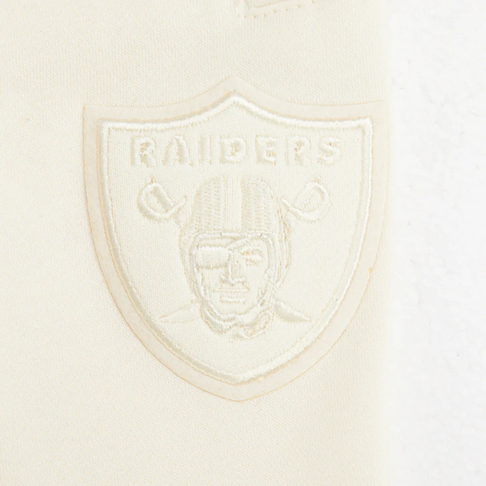 NFL LAS VEGAS RAIDERS NEUTRAL TODDLER BOYS FLEECE SWEATPANT (EGGSHELL) - Image 6