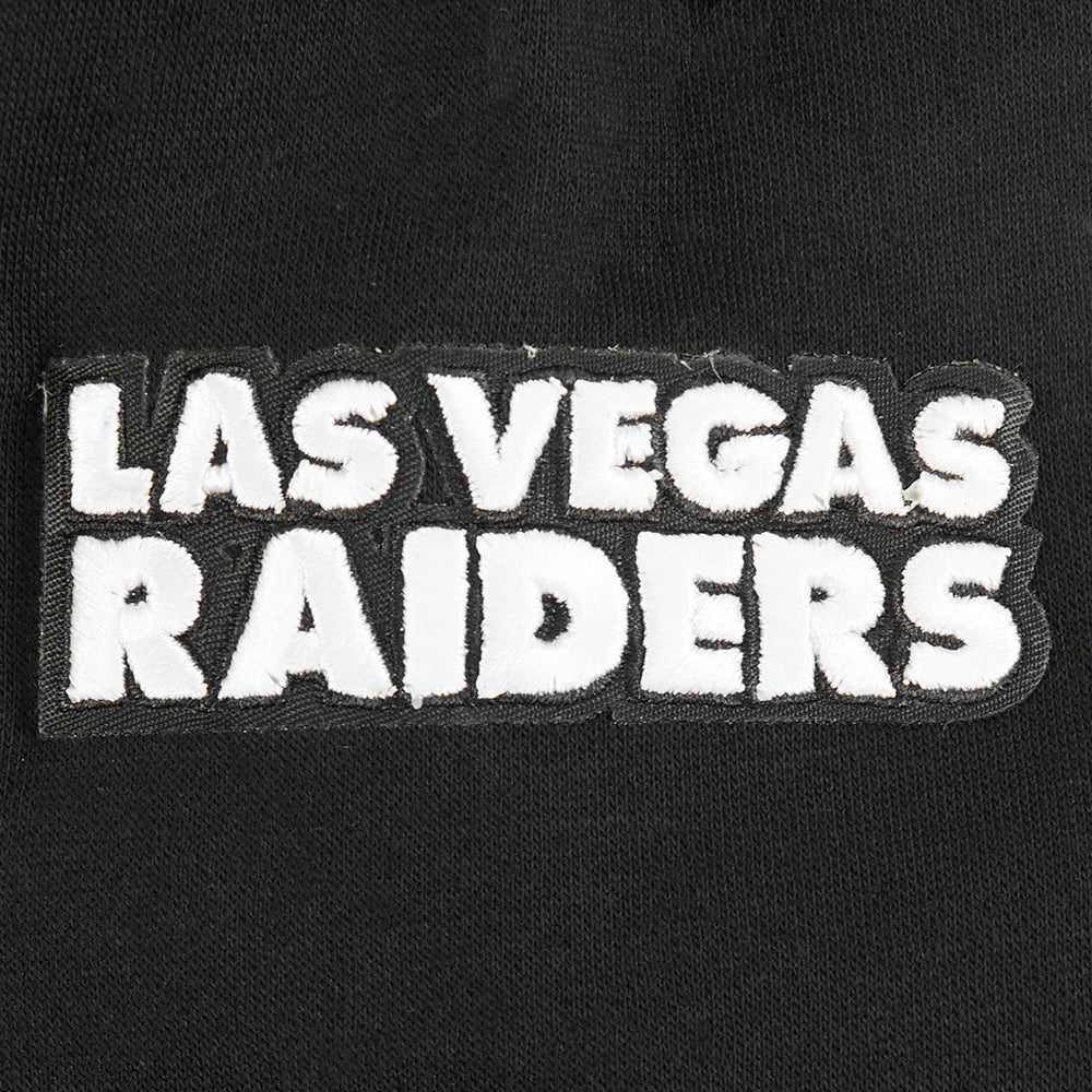 NFL LAS VEGAS RAIDERS CLASSIC TODDLER BOYS FLEECE PULLOVER HOODIE (BLACK) - Image 6