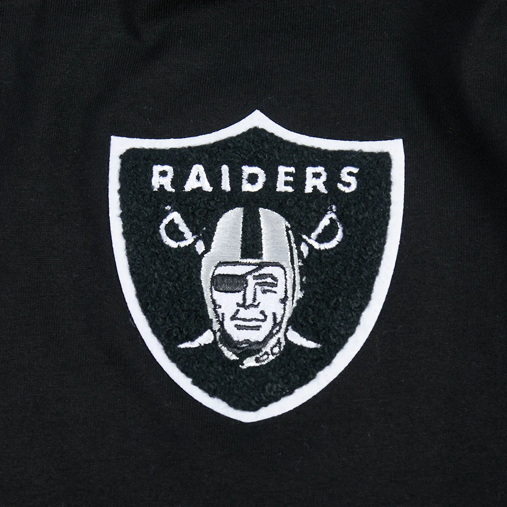 NFL LAS VEGAS RAIDERS CLASSIC TODDLER GIRL'S SS BOXY TEE (BLACK) - Image 7