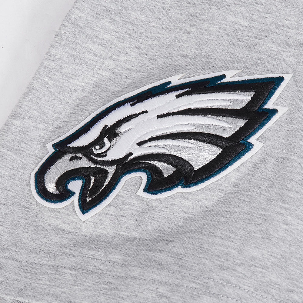NFL PHILADELPHIA EAGLES SCRIPT TAIL MEN'S SINGLE JERSEY TEE (HEATHER GREY) - Image 7