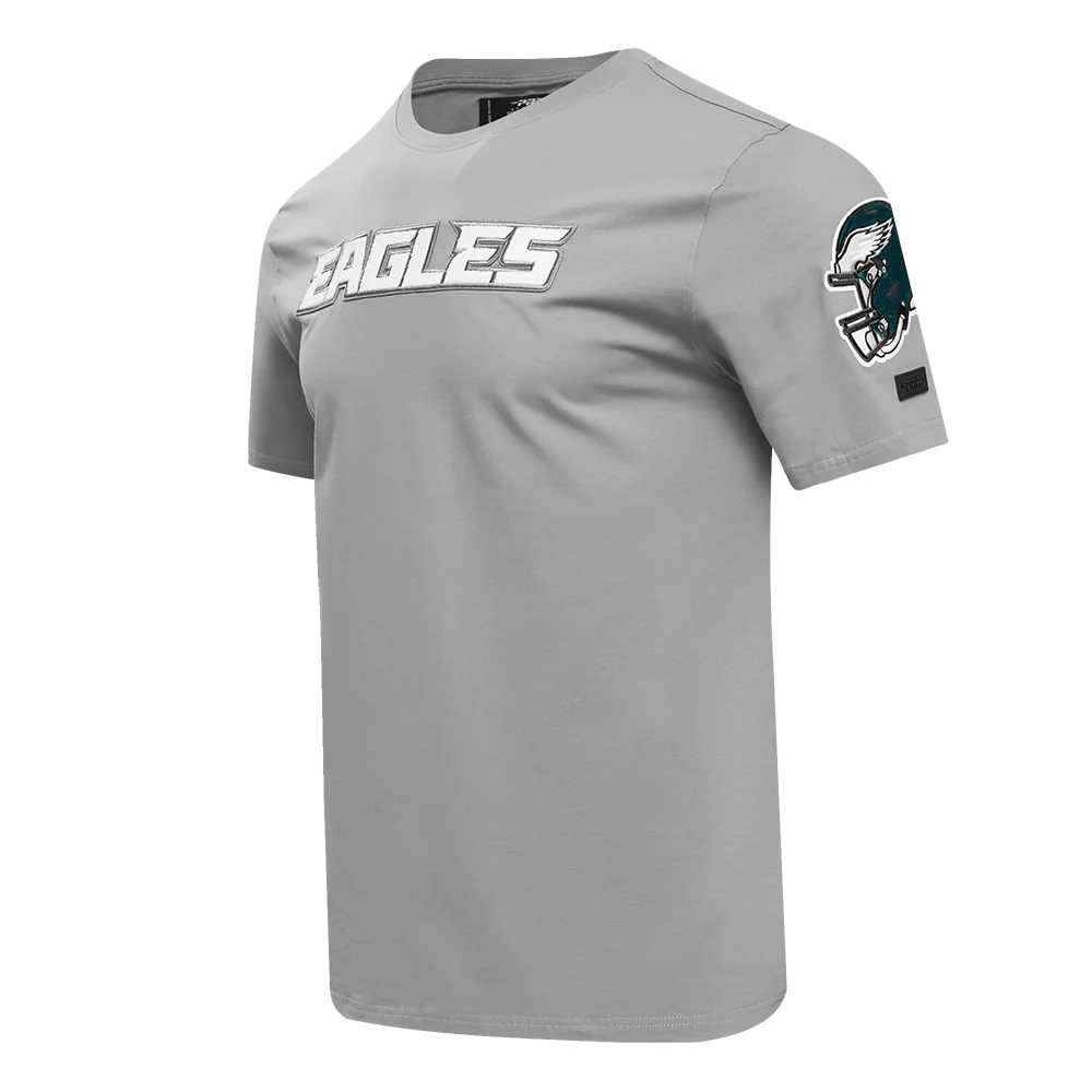 NFL PHILADELPHIA EAGLES CLASSIC CHENILLE MEN'S TEE (GRAY) - Image 2