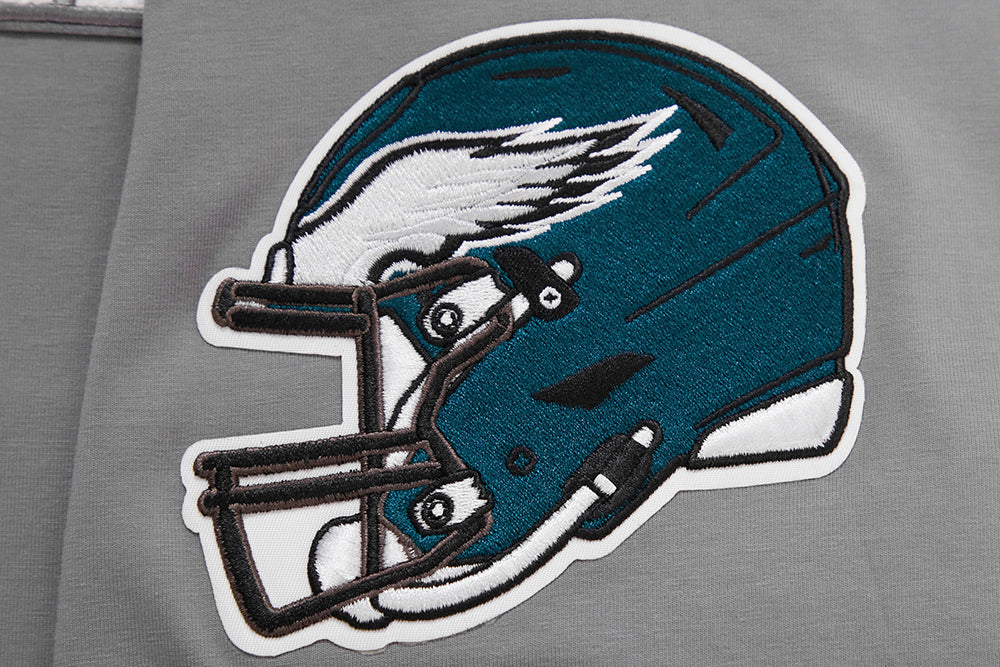 NFL PHILADELPHIA EAGLES CLASSIC CHENILLE MEN'S TEE (GRAY) - Image 6