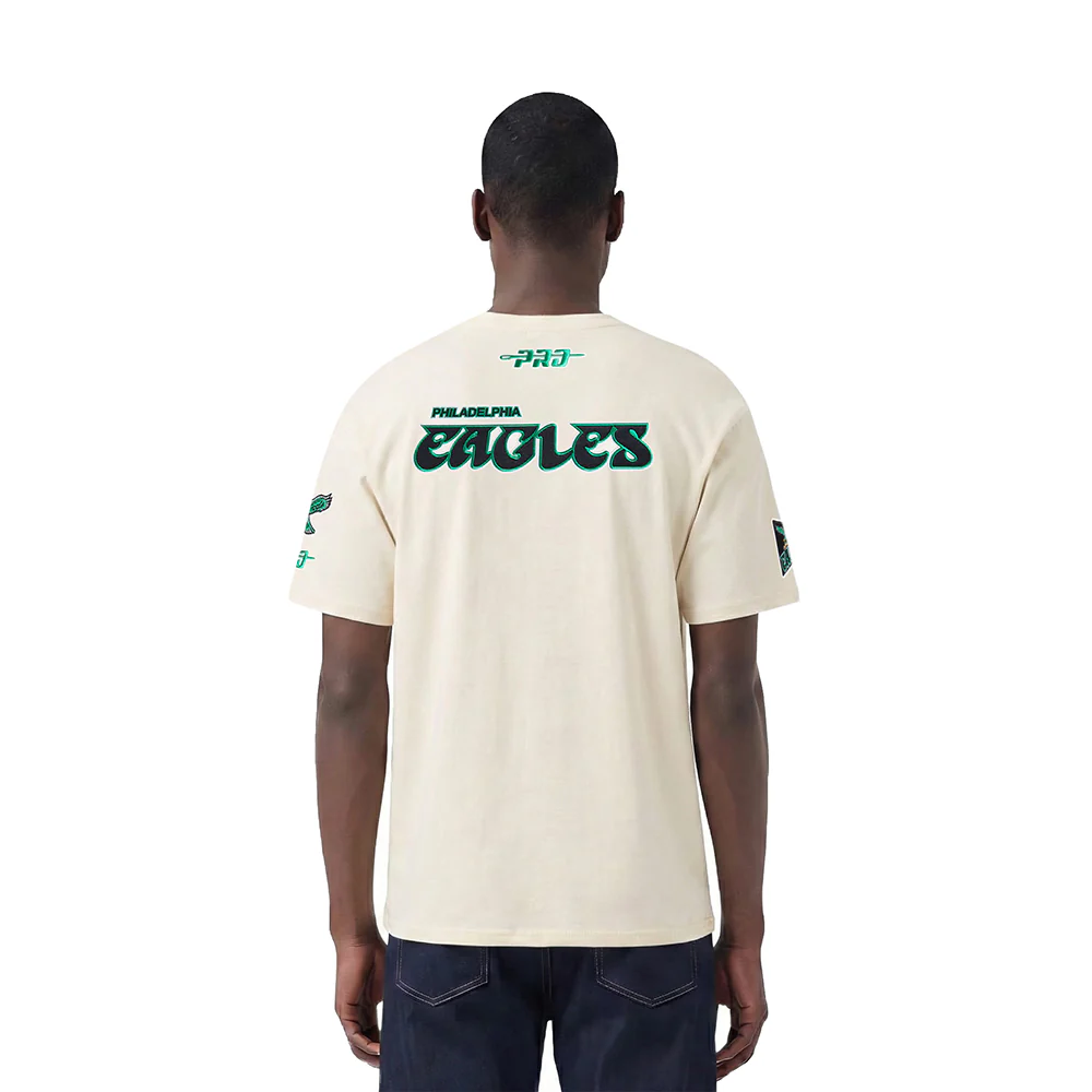 NFL PHILADELPHIA EAGLES BEST OF MEN'S DROP SHOULDER TEE (EGGSHELL) - Image 2
