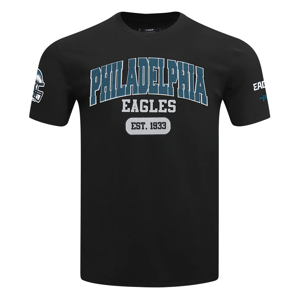 NFL PHILADELPHIA EAGLES CITY ARCH MEN'S SJ TEE (BLACK) - Image 3