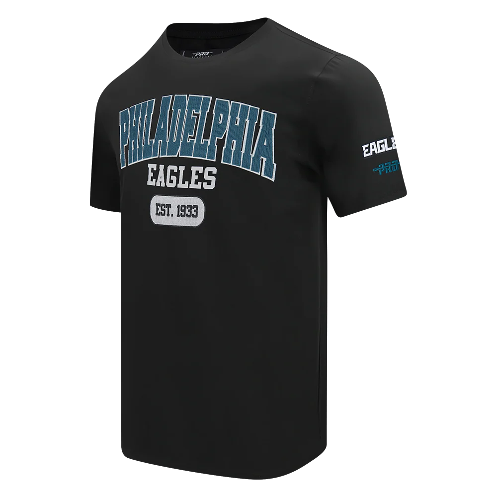 NFL PHILADELPHIA EAGLES CITY ARCH MEN'S SJ TEE (BLACK) - Image 5