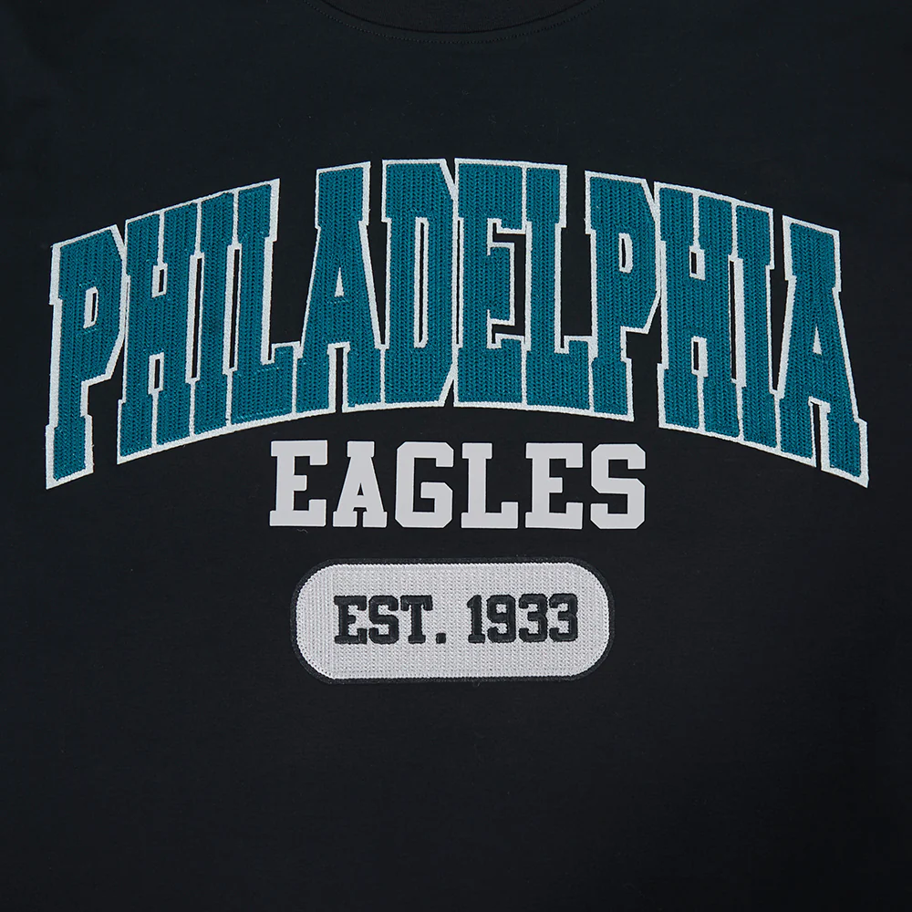 NFL PHILADELPHIA EAGLES CITY ARCH MEN'S SJ TEE (BLACK) - Image 7