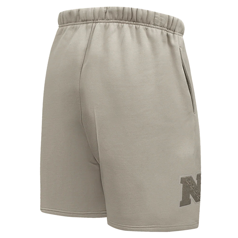 NFL PHILADELPHIA EAGLES NEUTRAL MEN'S FLEECE SHORT (TAUPE) - Image 3