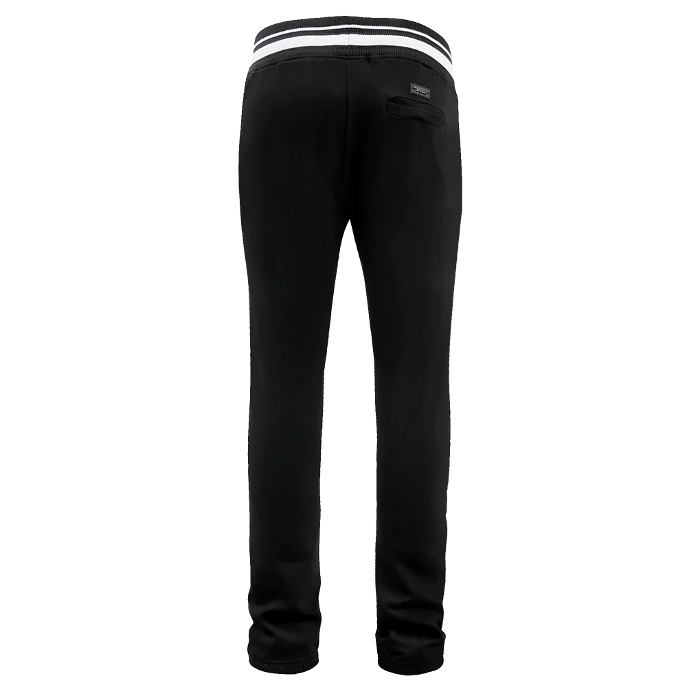 NFL PHILADELPHIA EAGLES SCRIPT TAIL MEN'S RIB FLEECE SWEATPANT (BLACK) - Image 4