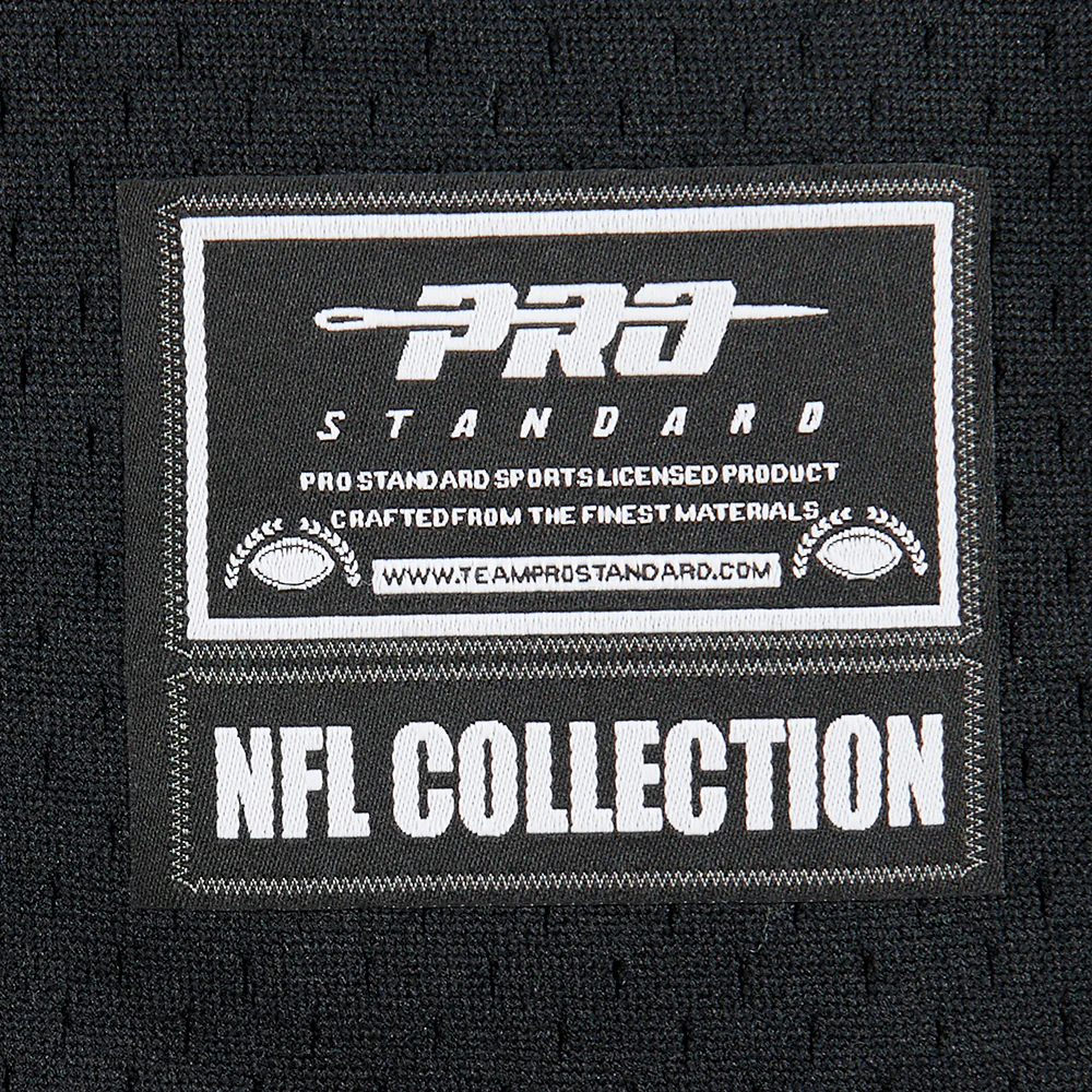 NFL PHILADELPHIA EAGLES CLASSIC BIG BOYS MESH BUTTON DOWN SHIRT (BLACK) - Image 8