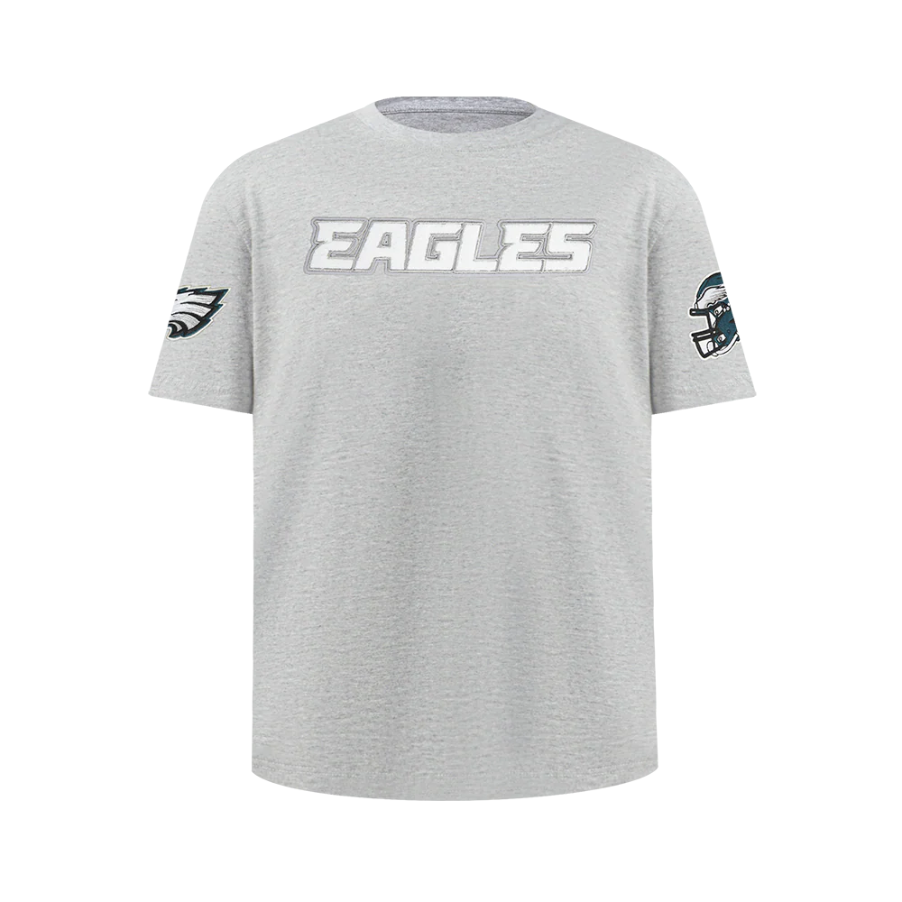 NFL PHILADELPHIA EAGLES CLASSIC BIG BOY'S SJ TEE (HEATHER GREY)