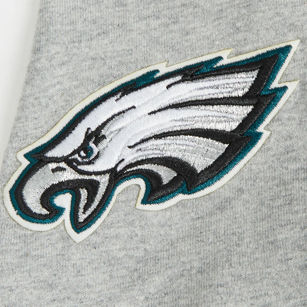NFL PHILADELPHIA EAGLES CLASSIC BIG BOY'S SJ TEE (HEATHER GREY) - Image 7