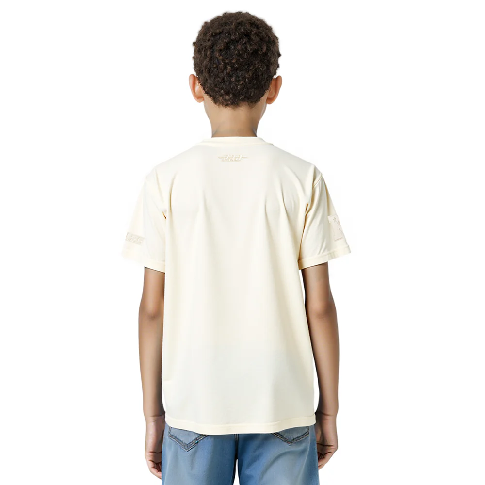 NFL PHILADELPHIA EAGLES NEUTRAL BIG BOYS SINGLE JERSEY TEE (EGGSHELL) - Image 2