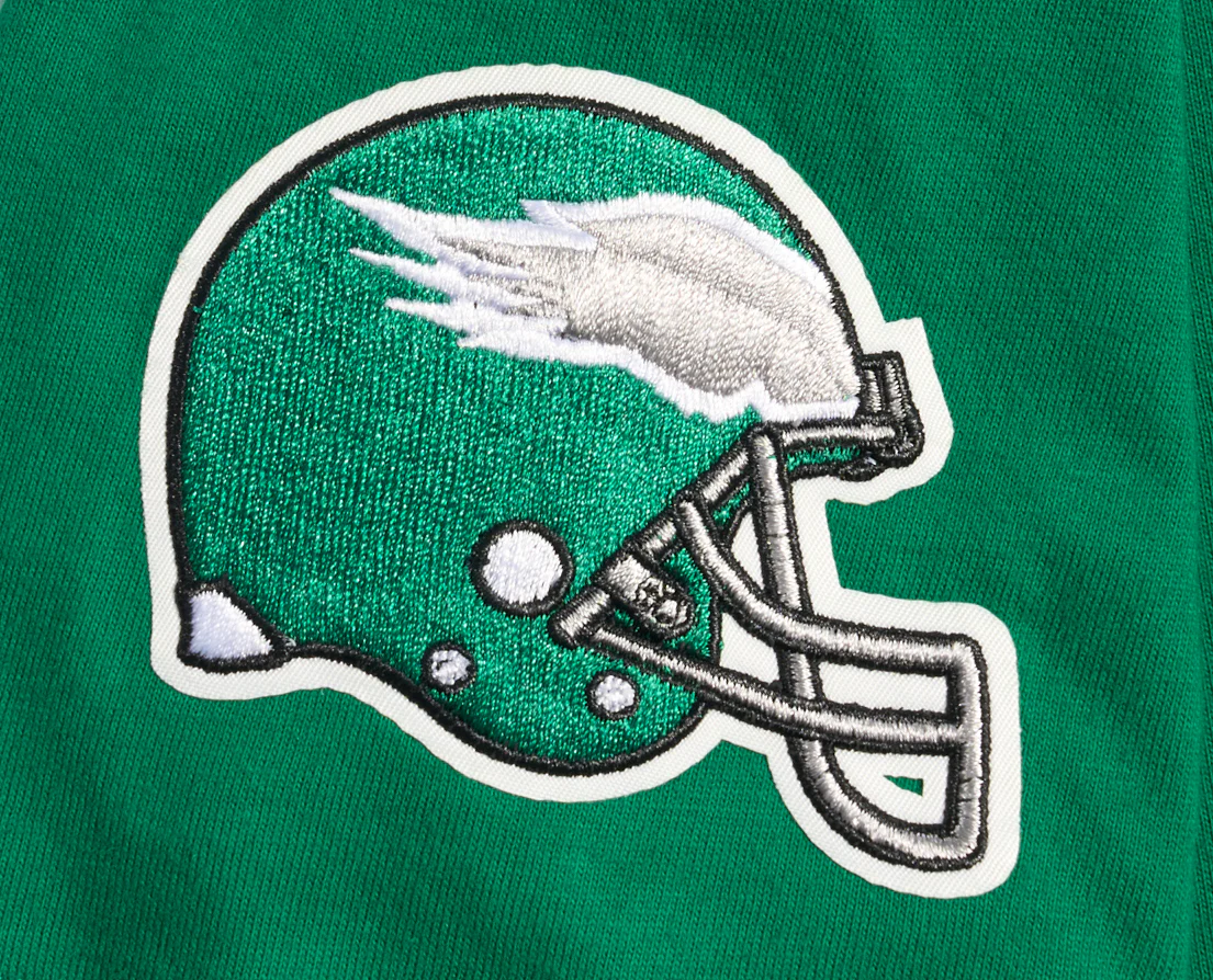 NFL PHILADELPHIA EAGLES RETRO CLASSIC SINGLE JERSEY BIG BOYS SINGLE JERSEY TEE (KELLY GREEN) - Image 4