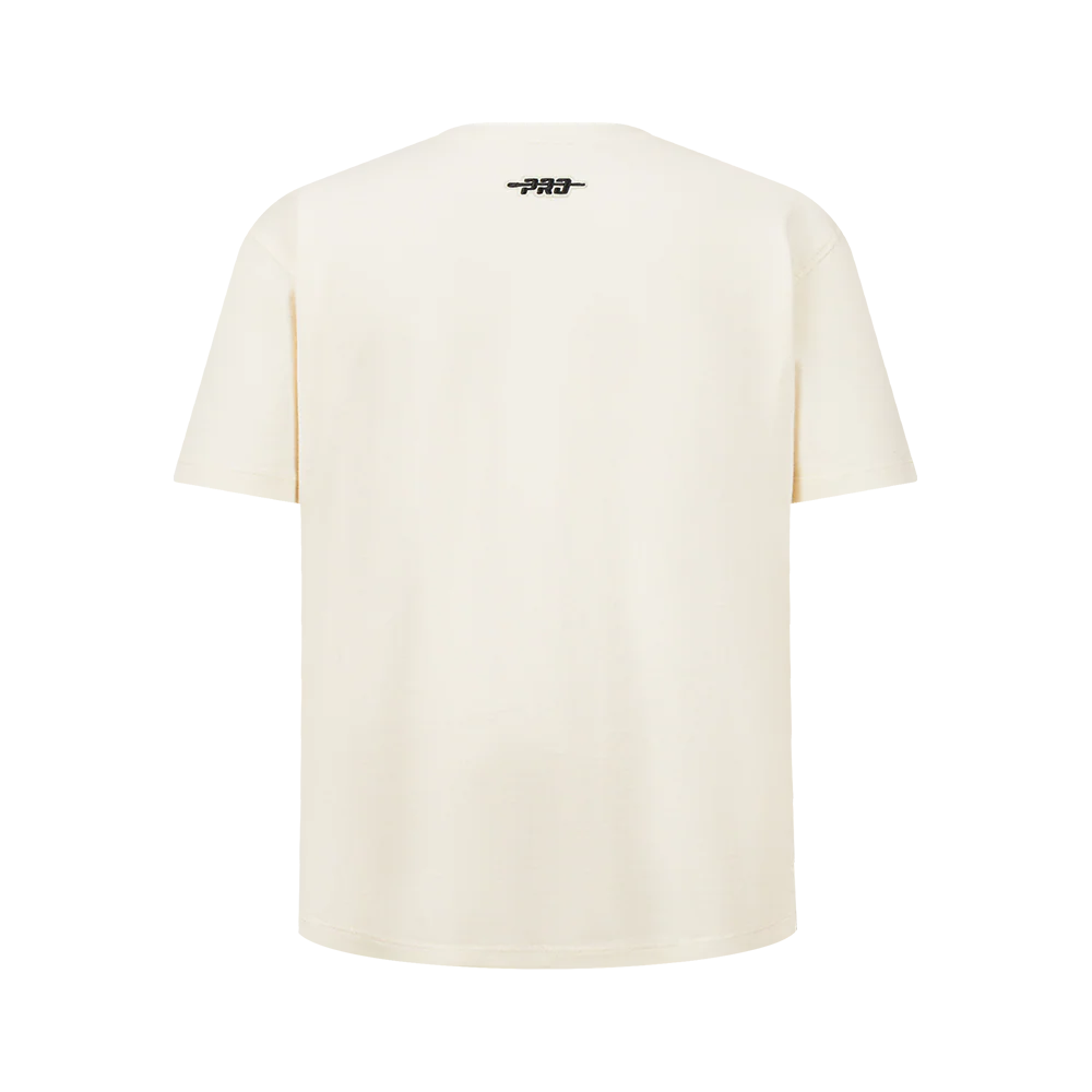 NFL PHILADELPHIA EAGLES RETRO CLASSIC SINGLE JERSEY BIG BOYS SINGLE JERSEY TAPING TEE (EGGSHELL/ KELLY GREEN) - Image 3