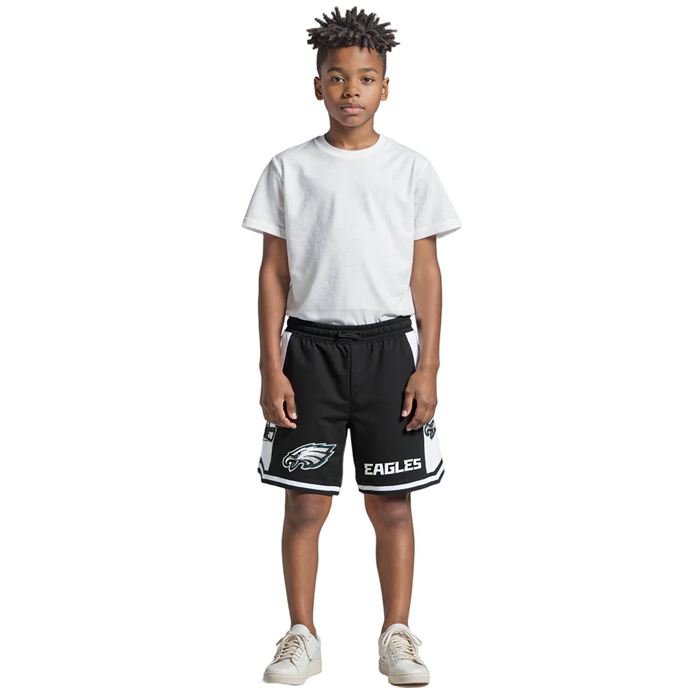 NFL PHILADELPHIA EAGLES CLASSIC BIG BOYS FLEECE 2.0 SHORT (BLACK) - Image 12