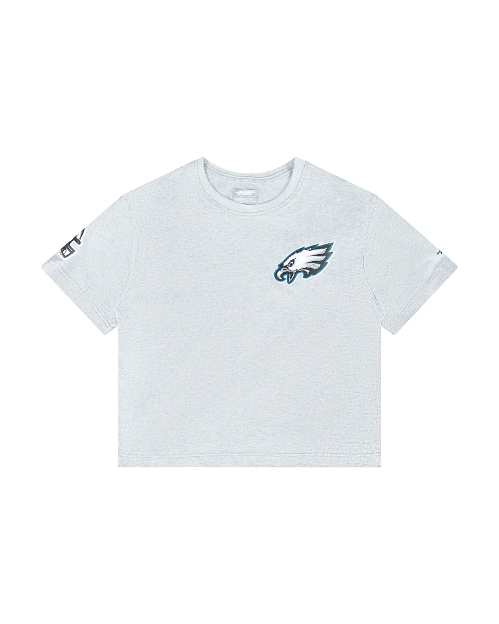 NFL PHILADELPHIA EAGLES CLASSIC BIG GIRL'S SS BOXY TEE (HEATHER GREY) - Image 3