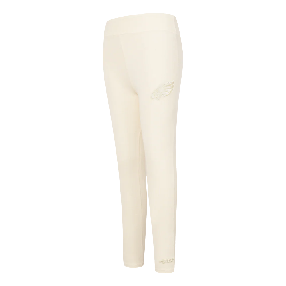 NFL PHILADELPHIA EAGLES NEUTRAL BIG GIRLS LEGGING (EGGSHELL)