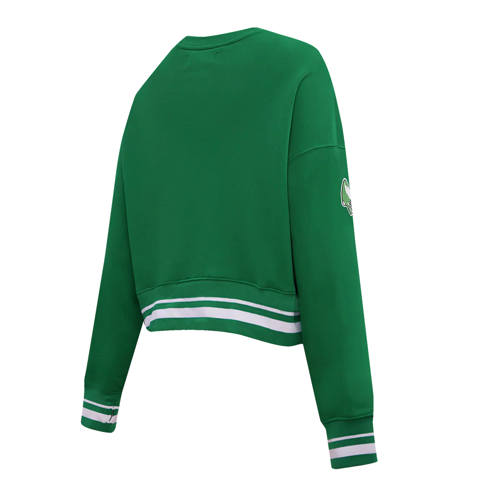NFL PHILADELPHIA EAGLES RETRO CLASSIC WOMEN'S CREWNECK (KELLY GREEN) - Image 7