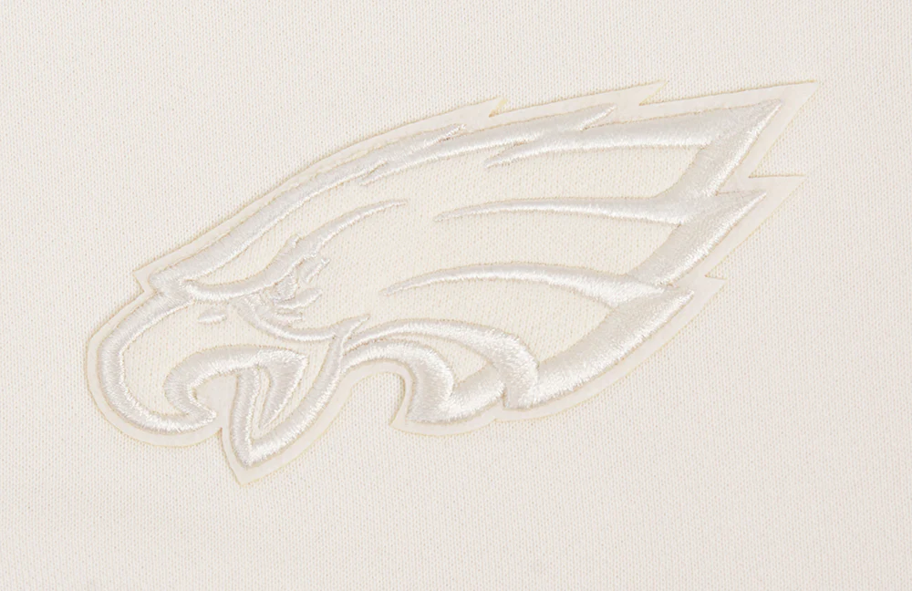 NFL PHILADELPHIA EAGLES NEUTRAL WOMEN'S CREWNECK (EGGSHELL) - Image 6