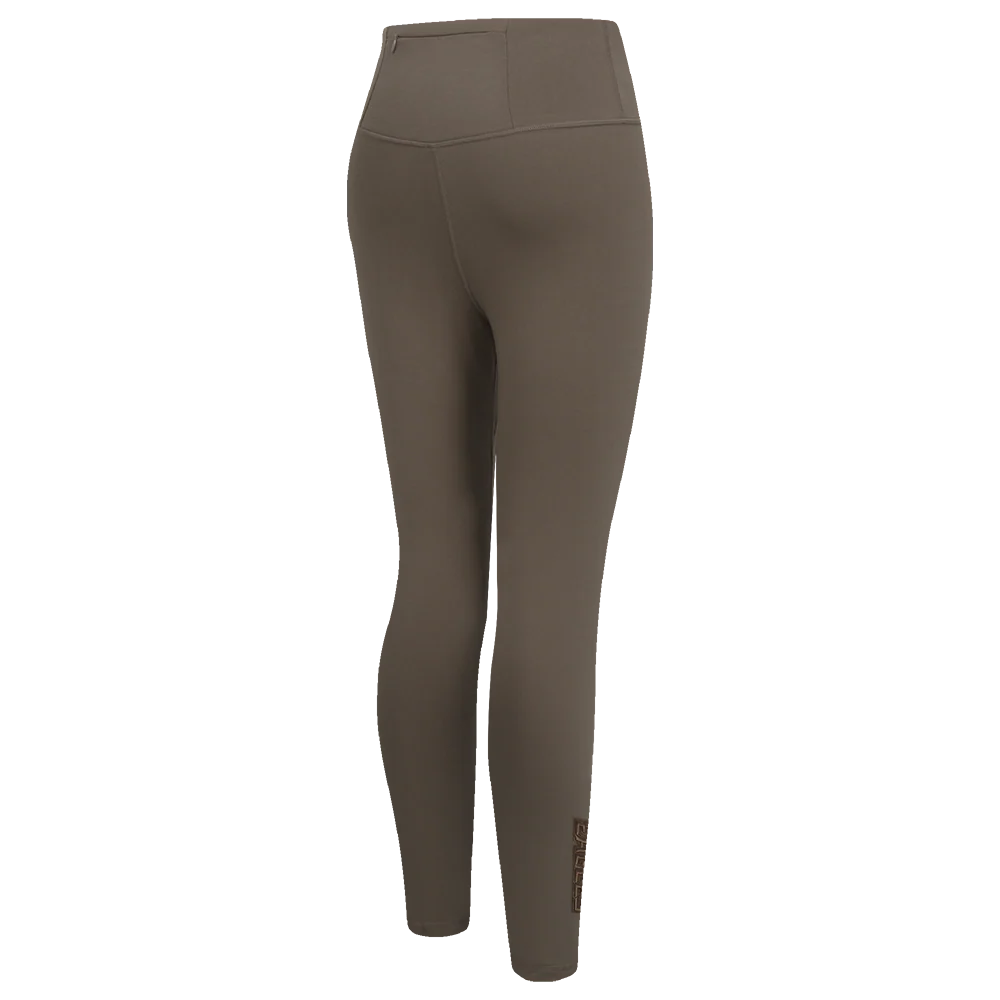 NFL PHILADELPHIA EAGLES NEUTRAL HIGH WAIST JERSEY LEGGING (DARK TAUPE) - Image 3