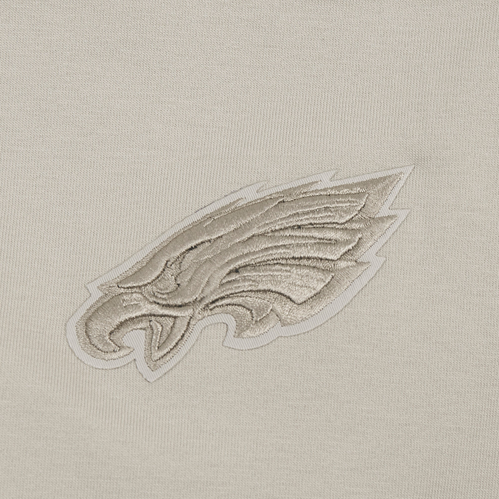 NFL PHILADELPHIA EAGLES NEUTRAL HIGH WAIST JERSEY LEGGING (TAUPE) - Image 5