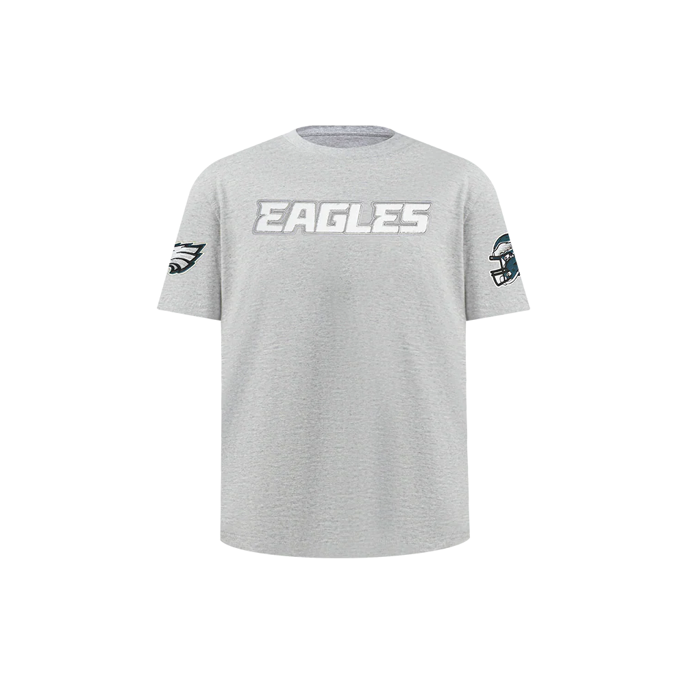 NFL PHILADELPHIA EAGLES CLASSIC LITTLE BOY'S SS TEE (HEATHER GREY) - Image 5
