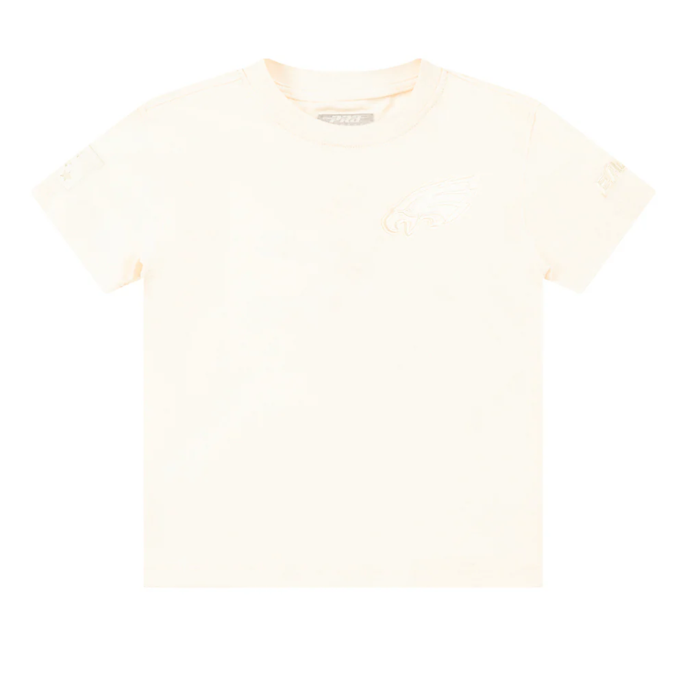 NFL PHILADELPHIA EAGLES NEUTRAL LITTLE BOYS SHORT SLEEVE TEE (EGGSHELL) - Image 11