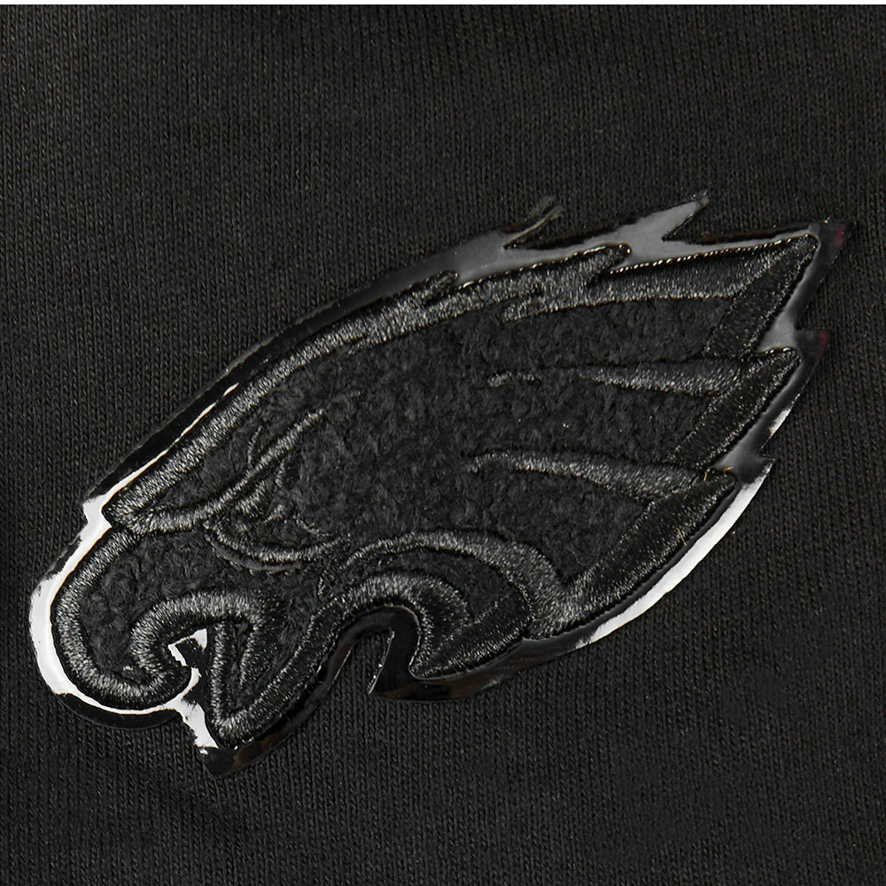 NFL PHILADELPHIA EAGLES TRIPLE BLACK LITTLE BOYS SHORT SLEEVE TEE (BLACK) - Image 14