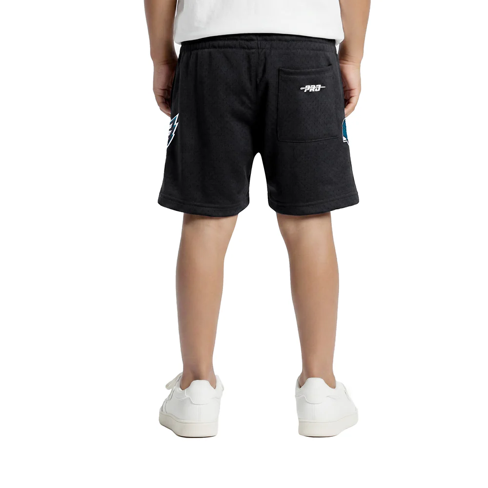 NFL PHILADELPHIA EAGLES CLASSIC LITTLE BOY'S MESH SHORT (BLACK) - Image 2