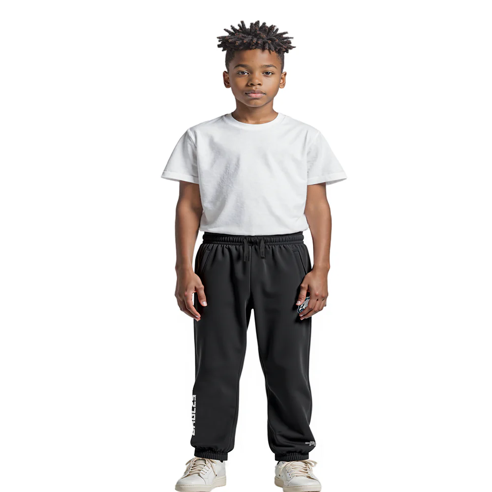 NFL PHILADELPHIA EAGLES CLASSIC LITTLE BOYS FLC SWEATPANT (BLACK) - Image 3