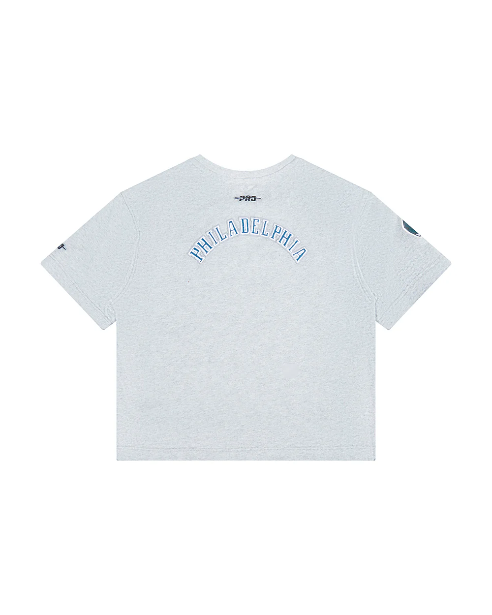 NFL PHILADELPHIA EAGLES CLASSIC LITTLE GIRL'S SS BOXY TEE (HEATHER GREY) - Image 4