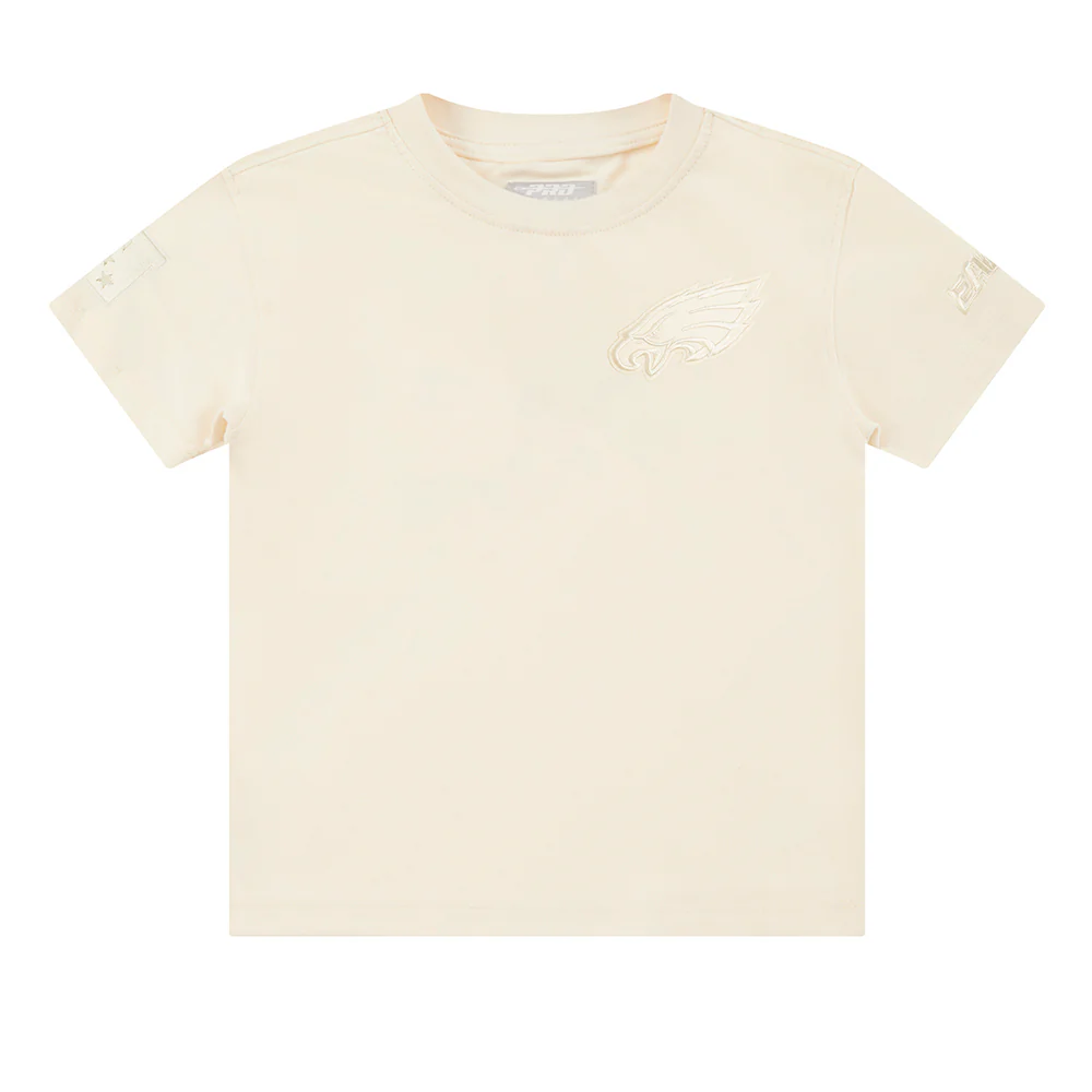NFL PHILADELPHIA EAGLES NEUTRAL TODDLER BOYS SHORT SLEEVE TEE (EGGSHELL) - Image 9