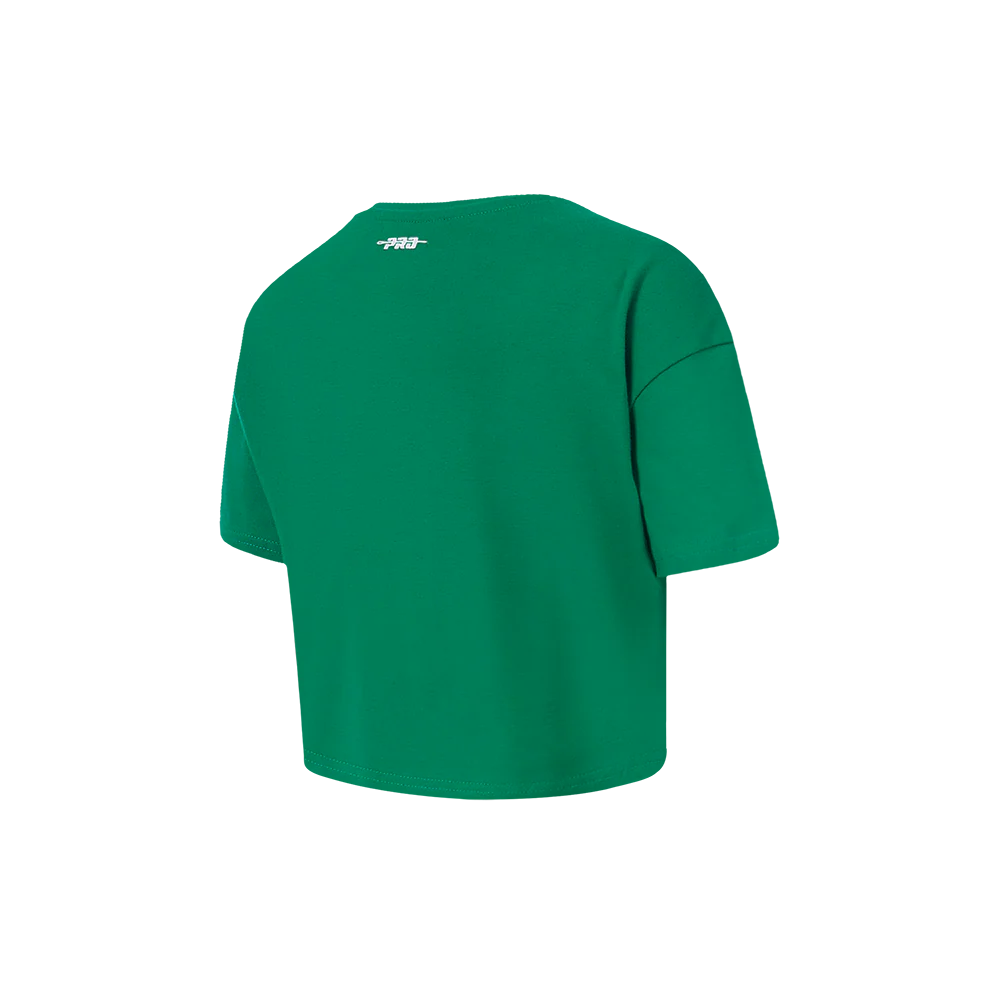 NFL PHILADELPHIA EAGLES RETRO CLASSICS TODDLER GIRL'S SS BOXY TEE (KELLY GREEN) - Image 2