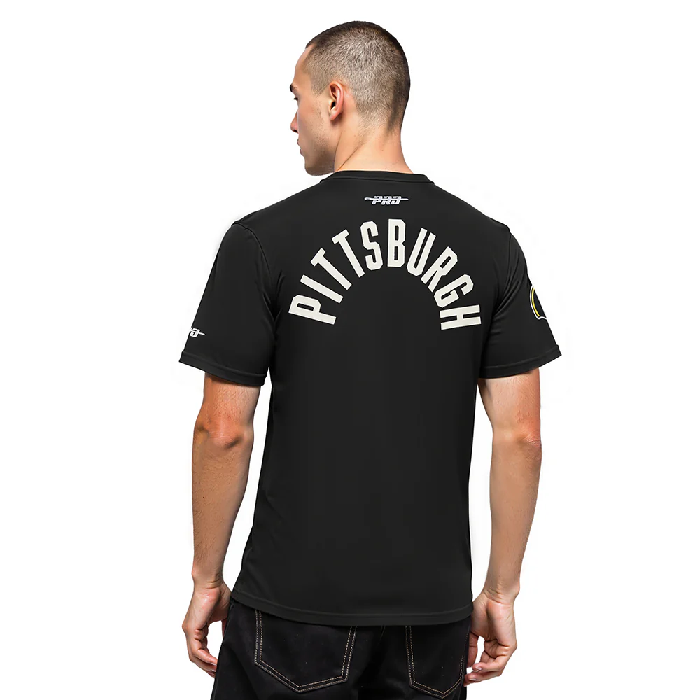 NFL PITTSBURGH STEELERS MODERN ORIGINALS MEN'S SJ TEE (BLACK) - Image 2
