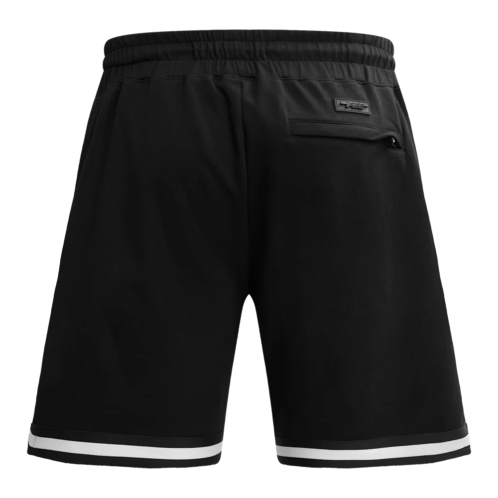 NFL PITTSBURGH STEELERS CLASSIC CHENILLE MEN'S DK SHORT (BLACK) - Image 3