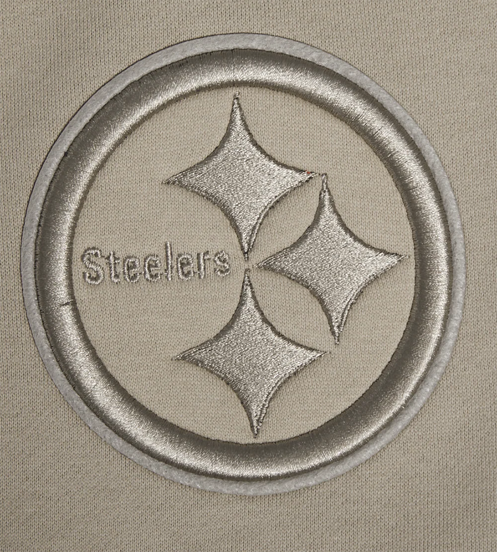 NFL PITTSBURGH STEELERS NEUTRAL MEN'S SHORT (TAUPE) - Image 5