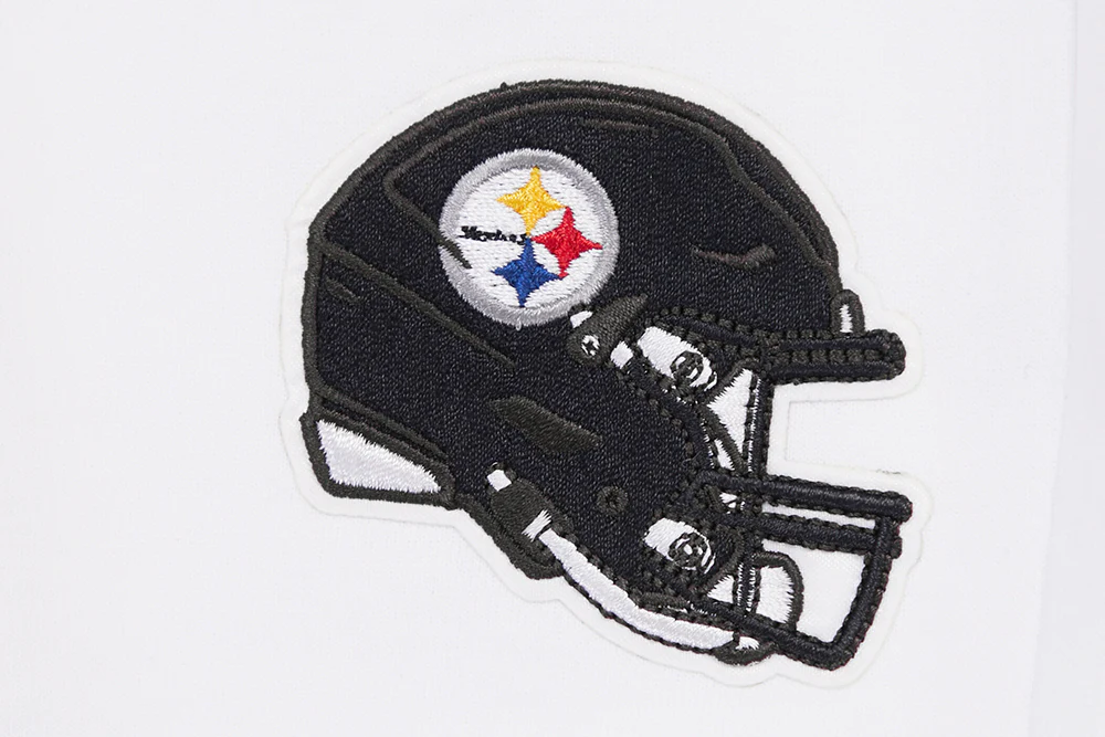 NFL PITTSBURGH STEELERS CLASSIC CHENILLE DOUBLE KNIT JOGGER (WHITE) - Image 7