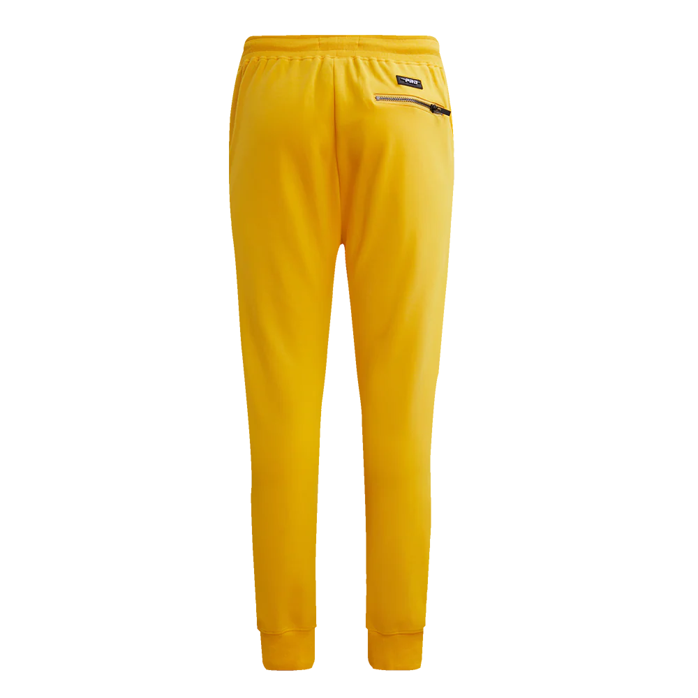 NFL PITTSBURGH STEELERS CLASSIC CHENILLE DOUBLE KNIT JOGGER (YELLOW) - Image 4