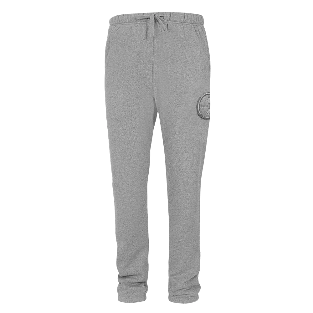 NFL PITTSBURGH STEELERS NEUTRAL MEN'S SWEATPANT (DARK HEATHER GRAY) - Image 2