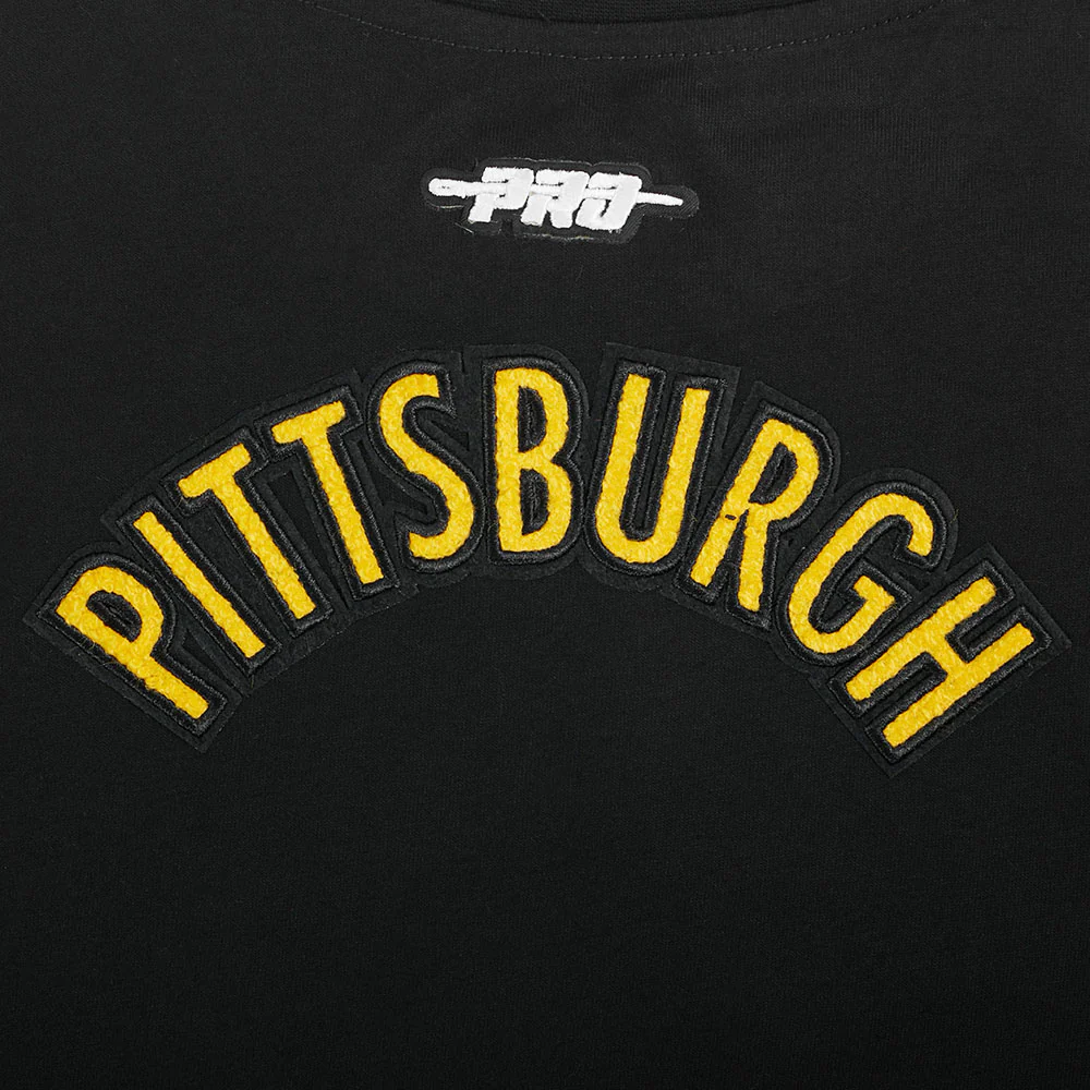 NFL PITTSBURGH STEELERS CLASSIC BIG GIRLS SHORT SLEEVE BOXY TEE (BLACK) - Image 6