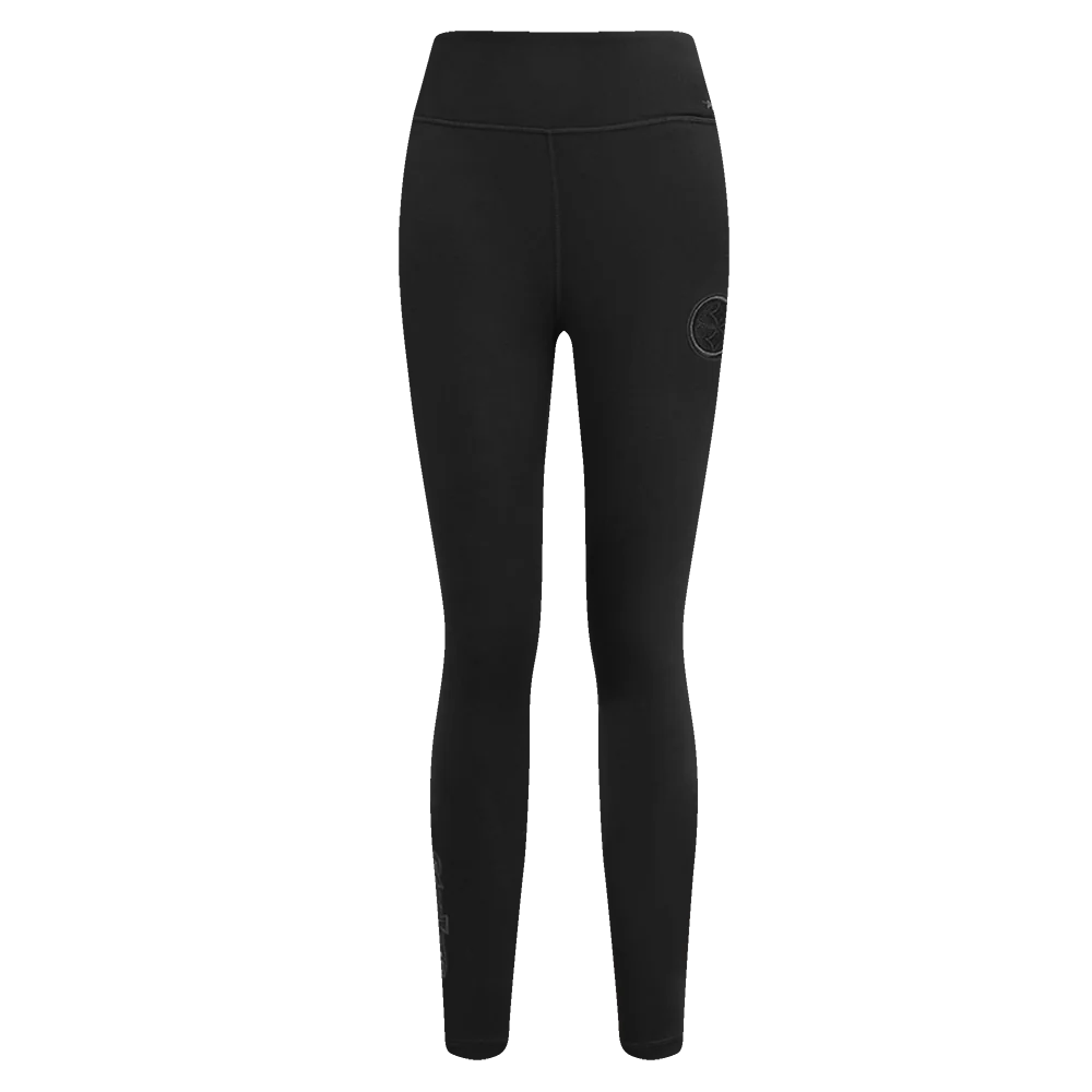 NFL PITTSBURGH STEELERS NEUTRAL WOMEN'S JERSEY LEGGING (BLACK) - Image 2