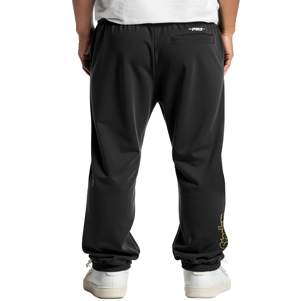 NFL PITTSBURGH STEELERS CLASSIC LITTLE BOYS FLC SWEATPANT (BLACK) - Image 2