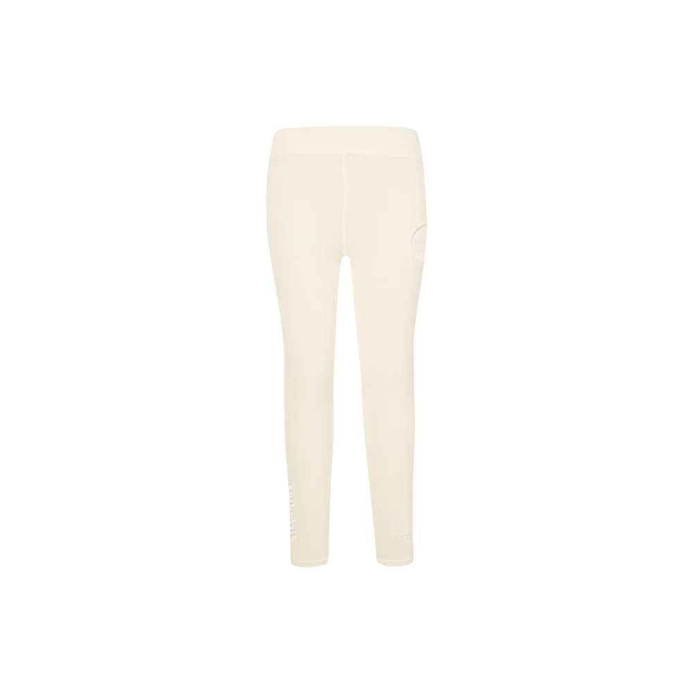 NFL PITTSBURGH STEELERS NEUTRAL LITTLE GIRLS LEGGING (EGGSHELL) - Image 2